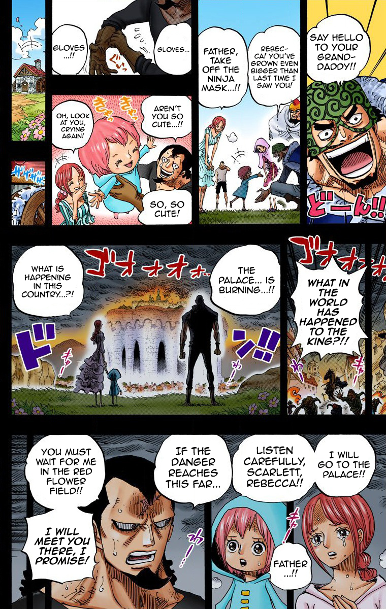 One Piece (Official Colored) Chapter 742 page 9 - 