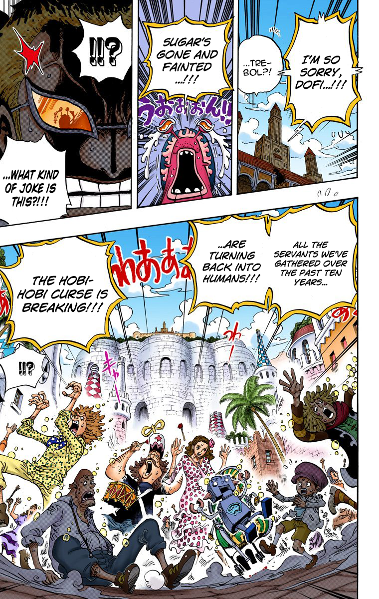One Piece (Official Colored) Chapter 743 page 11 - 