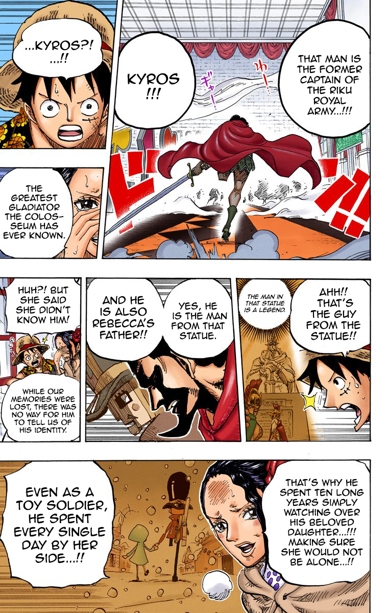 One Piece (Official Colored) Chapter 743 page 18 - 