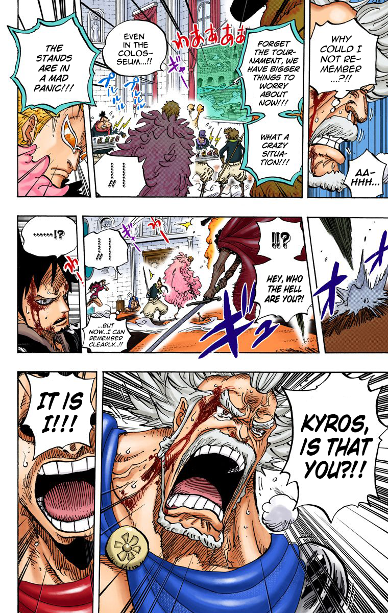 One Piece (Official Colored) Chapter 743 page 19 - 