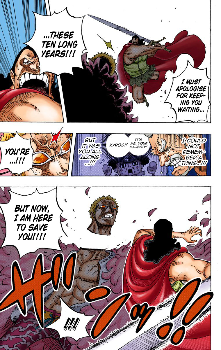 One Piece (Official Colored) Chapter 743 page 20 - 