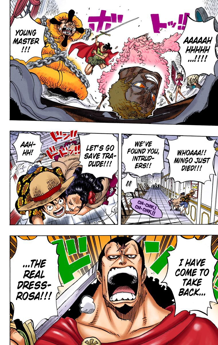One Piece (Official Colored) Chapter 743 page 21 - 