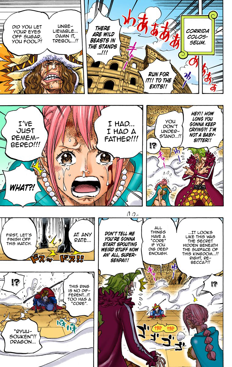 One Piece (Official Colored) Chapter 743 page 22 - 