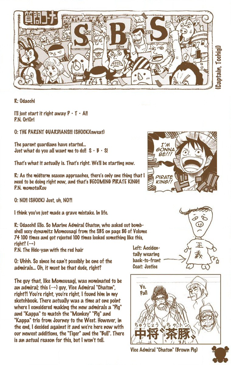 One Piece (Official Colored) Chapter 743 page 24 - 