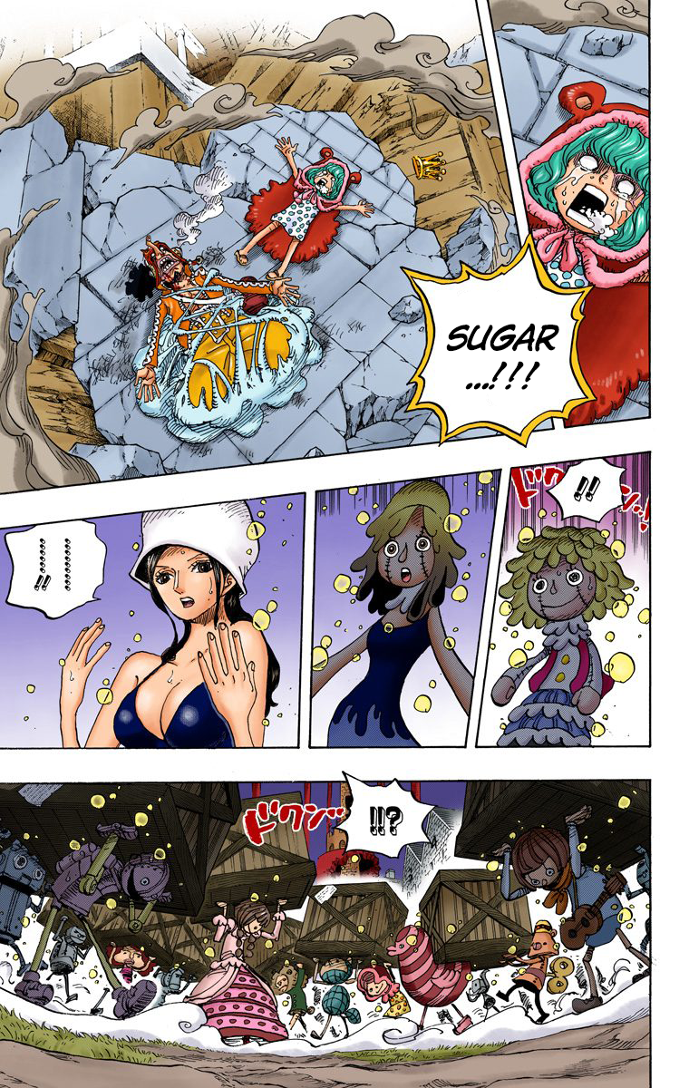 One Piece (Official Colored) Chapter 743 page 9 - 