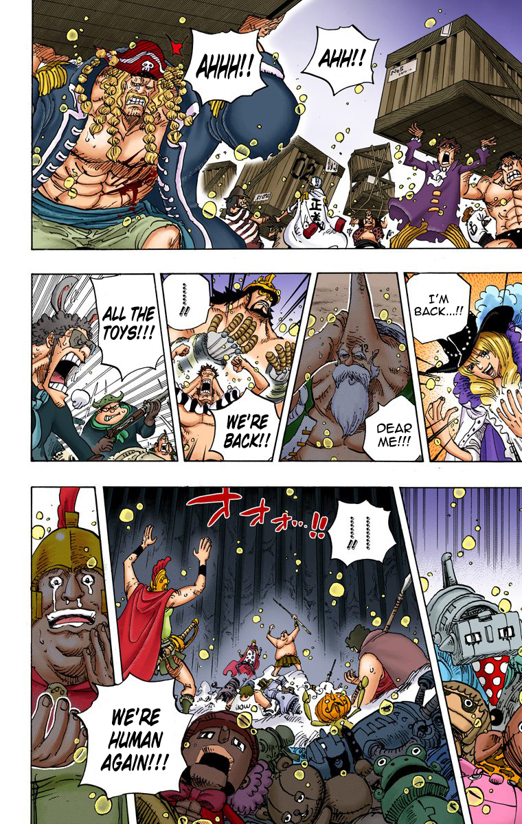One Piece (Official Colored) Chapter 743 page 10 - 