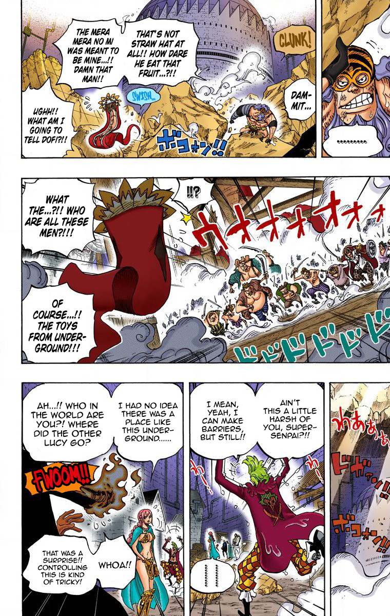 One Piece (Official Colored) Chapter 744 page 12 - 