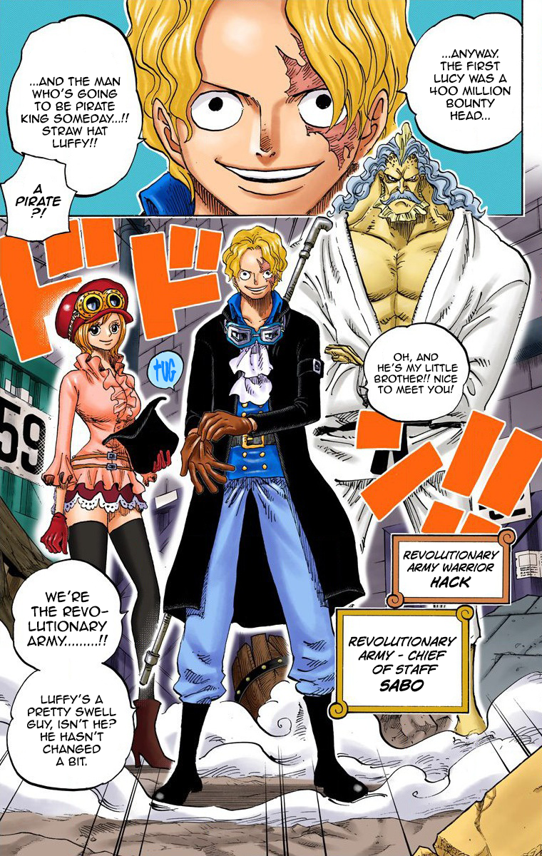 One Piece (Official Colored) Chapter 744 page 13 - 