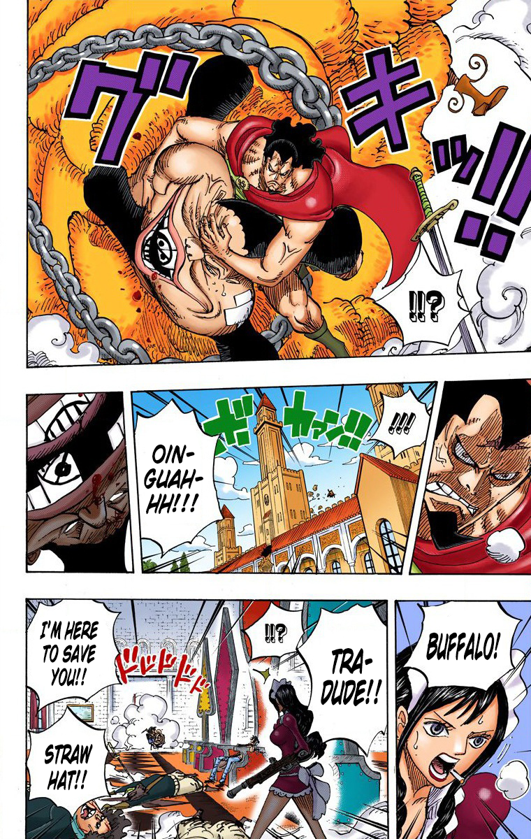One Piece (Official Colored) Chapter 744 page 16 - 