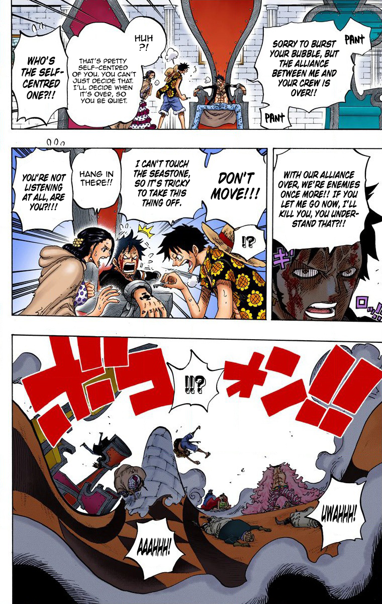One Piece (Official Colored) Chapter 744 page 18 - 