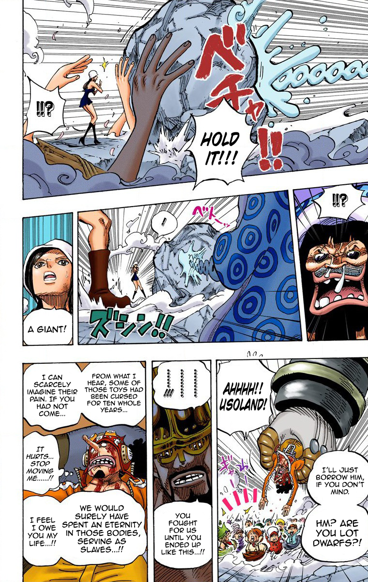 One Piece (Official Colored) Chapter 744 page 8 - 