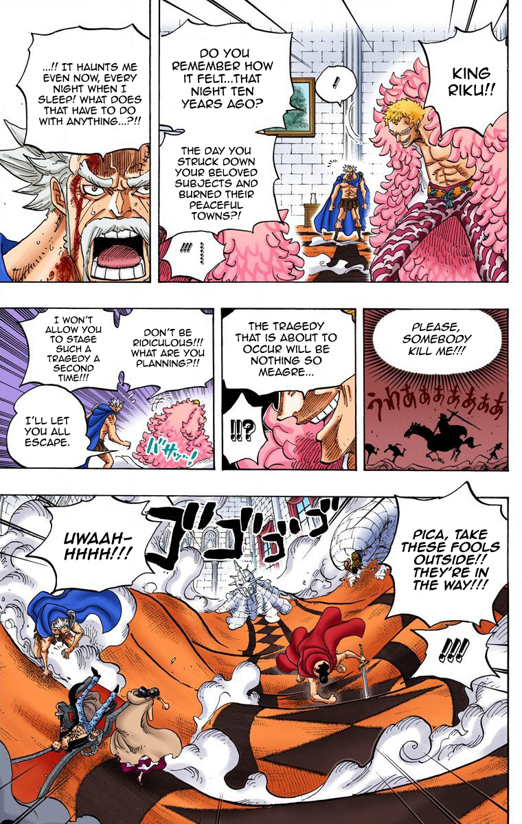 One Piece (Official Colored) Chapter 745 page 12 - 