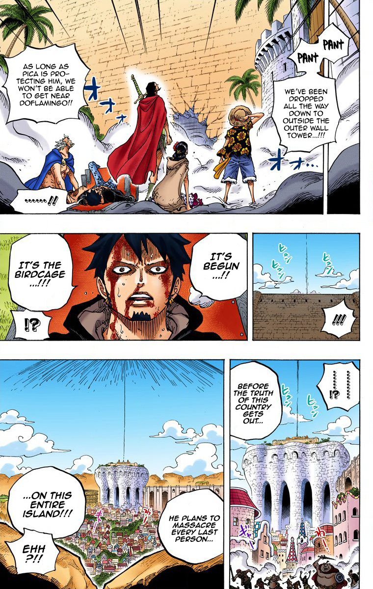 One Piece (Official Colored) Chapter 745 page 14 - 