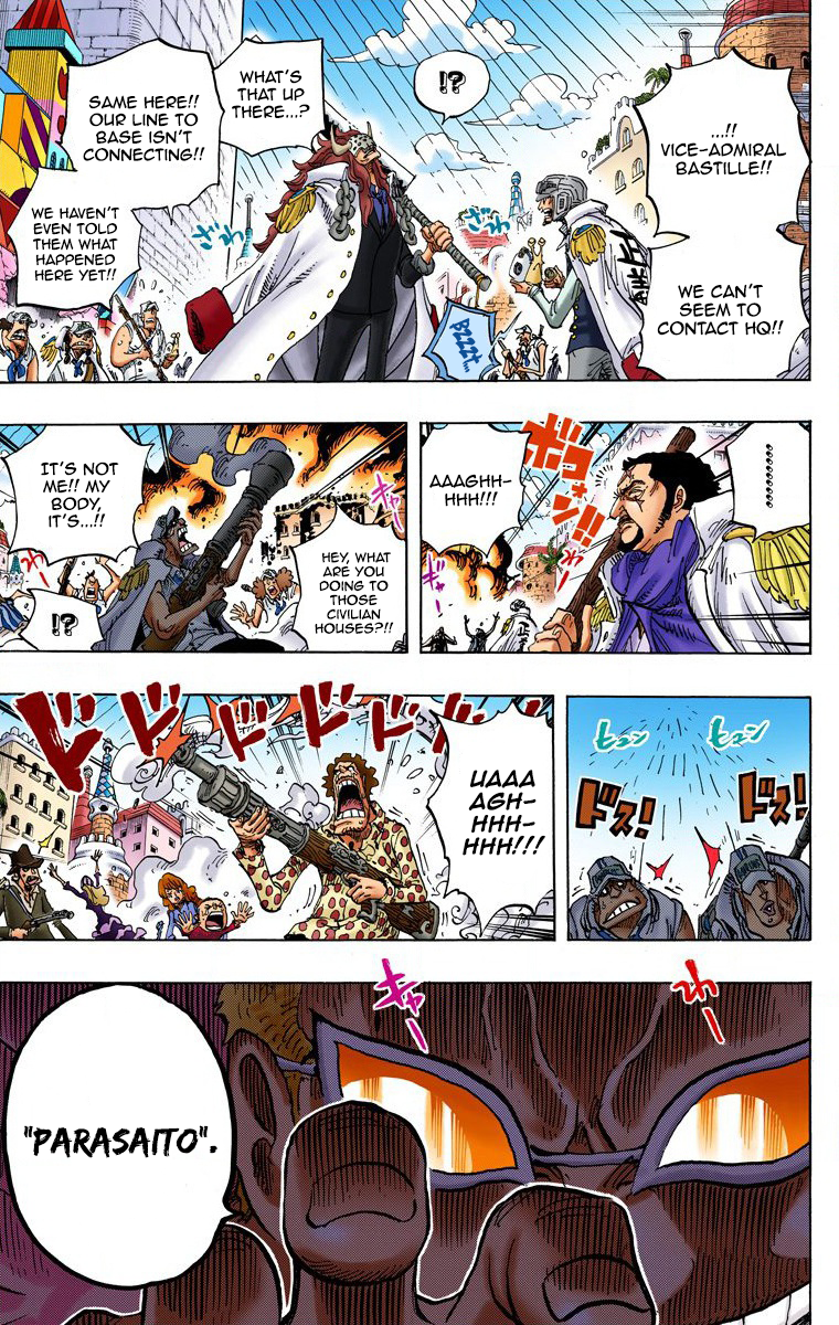 One Piece (Official Colored) Chapter 745 page 16 - 