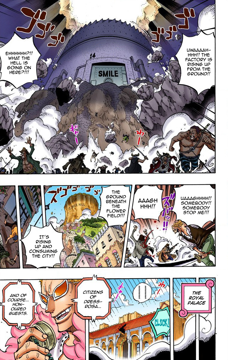 One Piece (Official Colored) Chapter 745 page 18 - 
