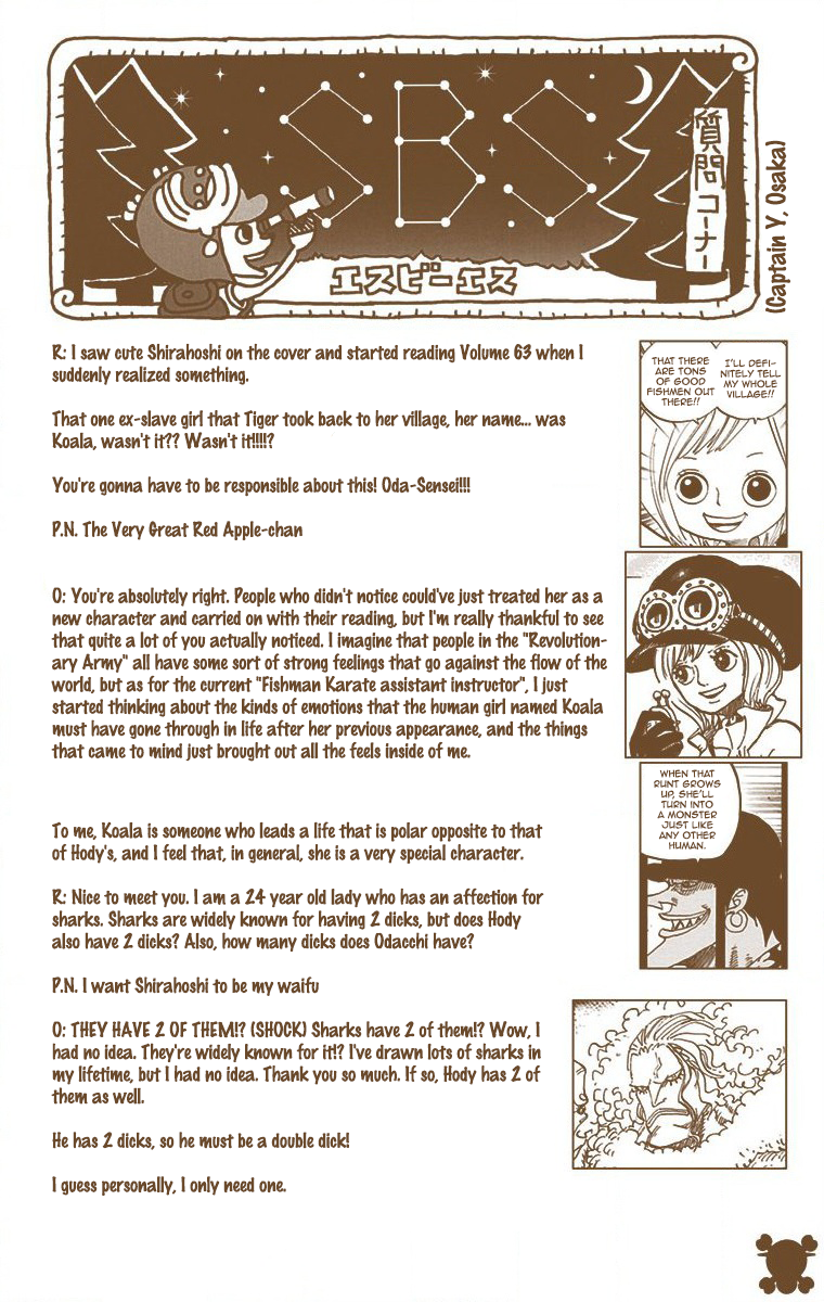 One Piece (Official Colored) Chapter 745 page 20 - 