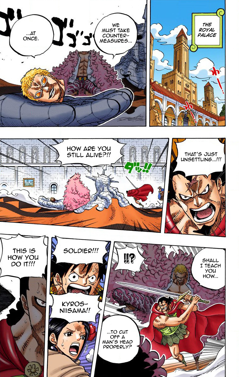 One Piece (Official Colored) Chapter 745 page 6 - 
