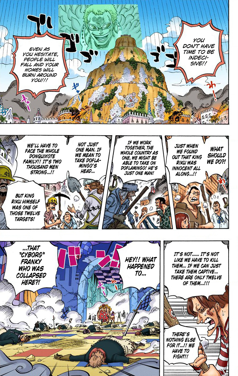 One Piece (Official Colored) Chapter 746 page 13 - 
