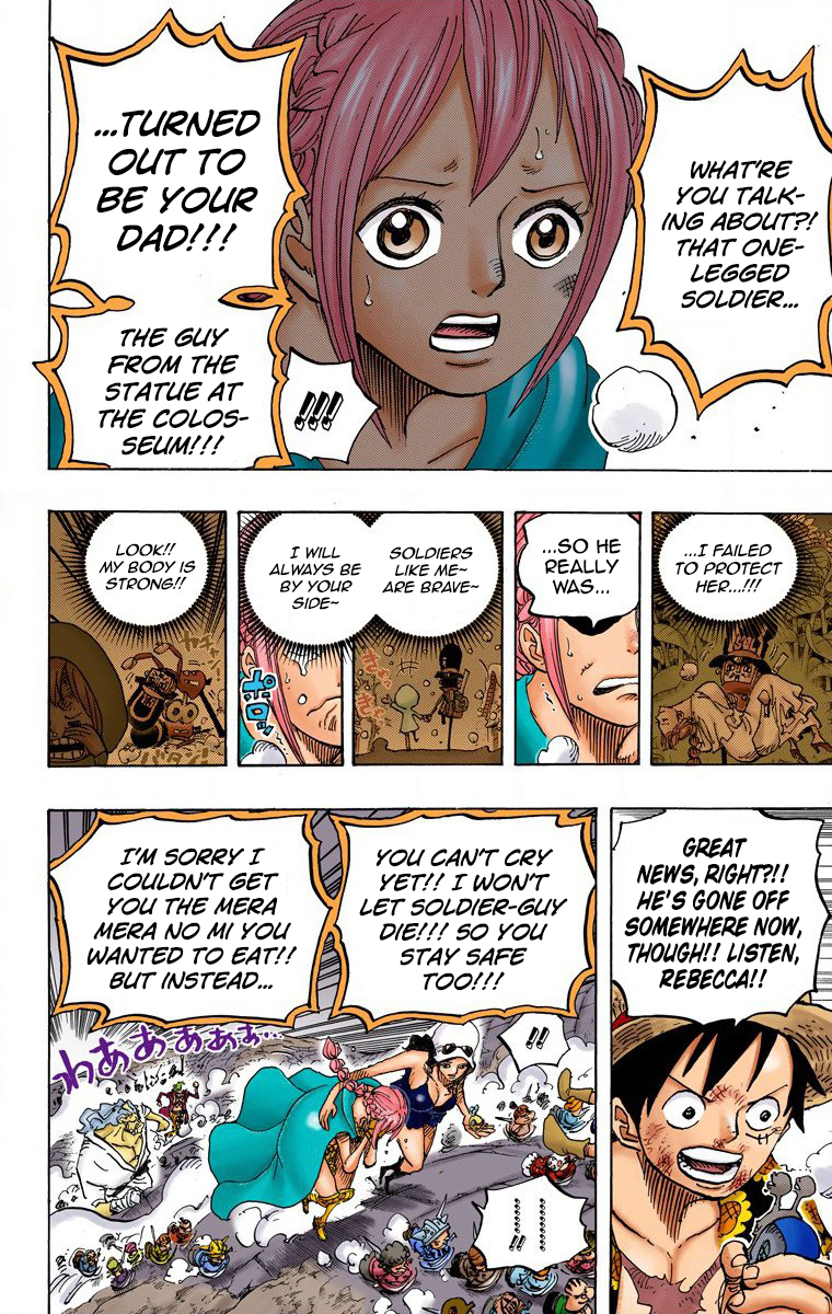 One Piece (Official Colored) Chapter 746 page 16 - 
