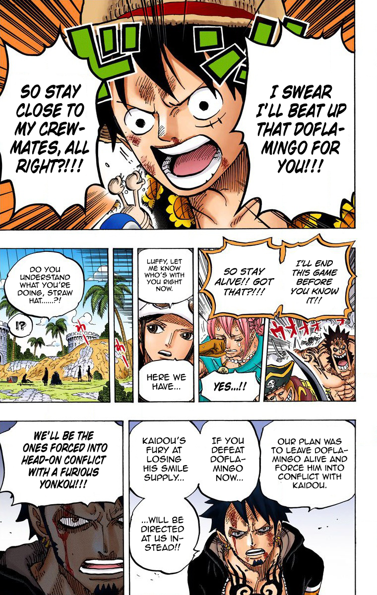 One Piece (Official Colored) Chapter 746 page 17 - 