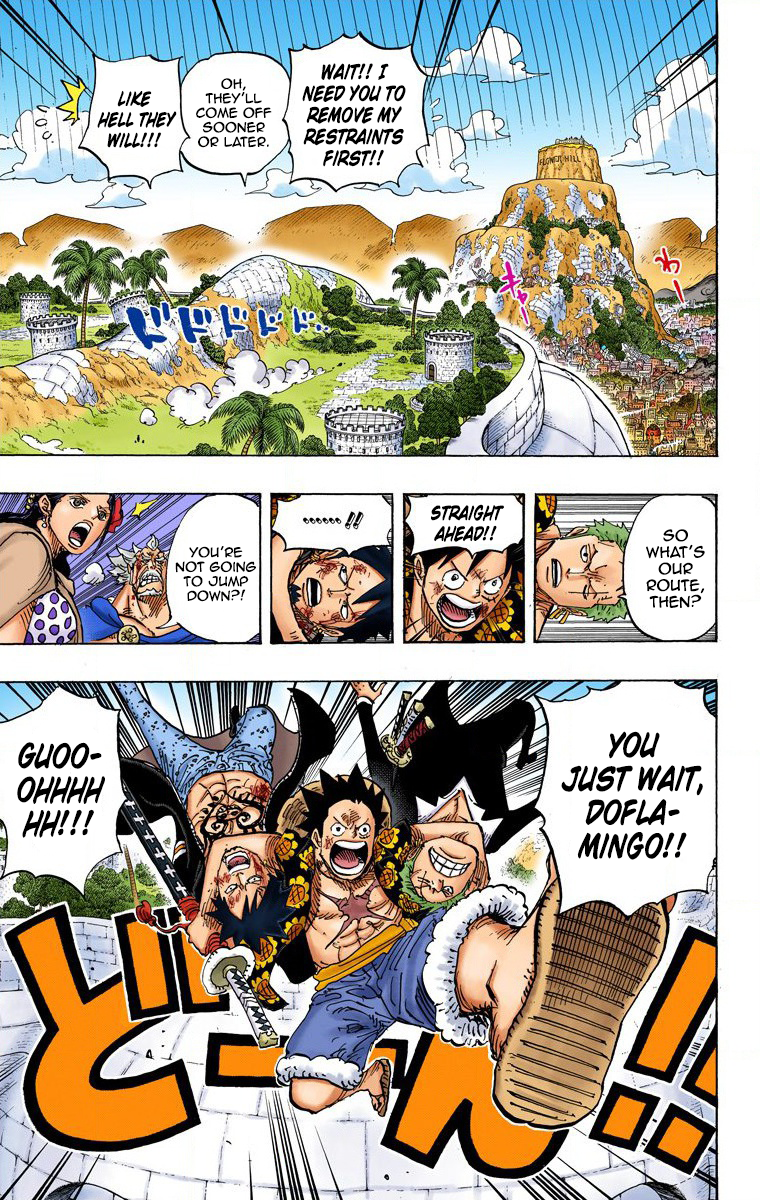 One Piece (Official Colored) Chapter 746 page 19 - 