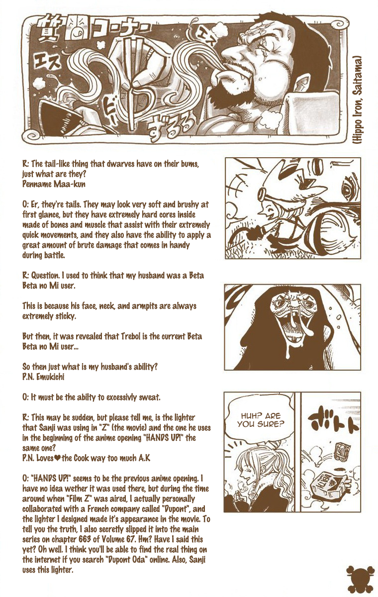 One Piece (Official Colored) Chapter 746 page 20 - 