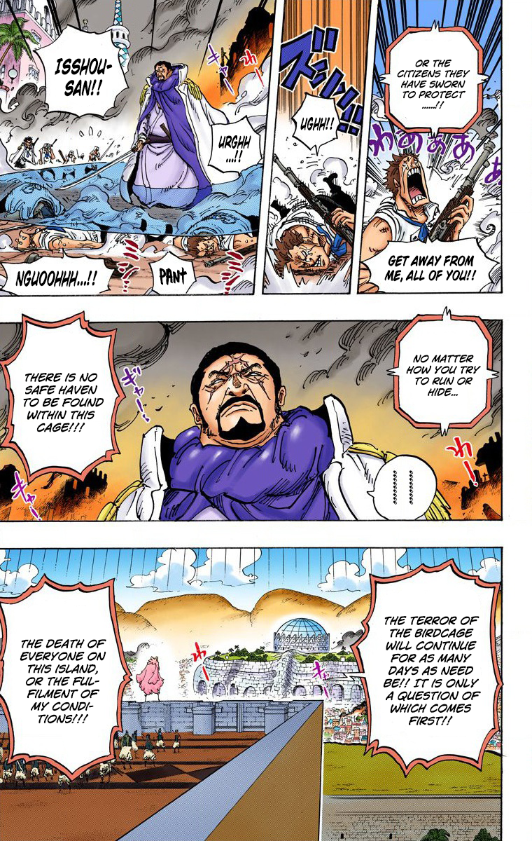 One Piece (Official Colored) Chapter 746 page 4 - 