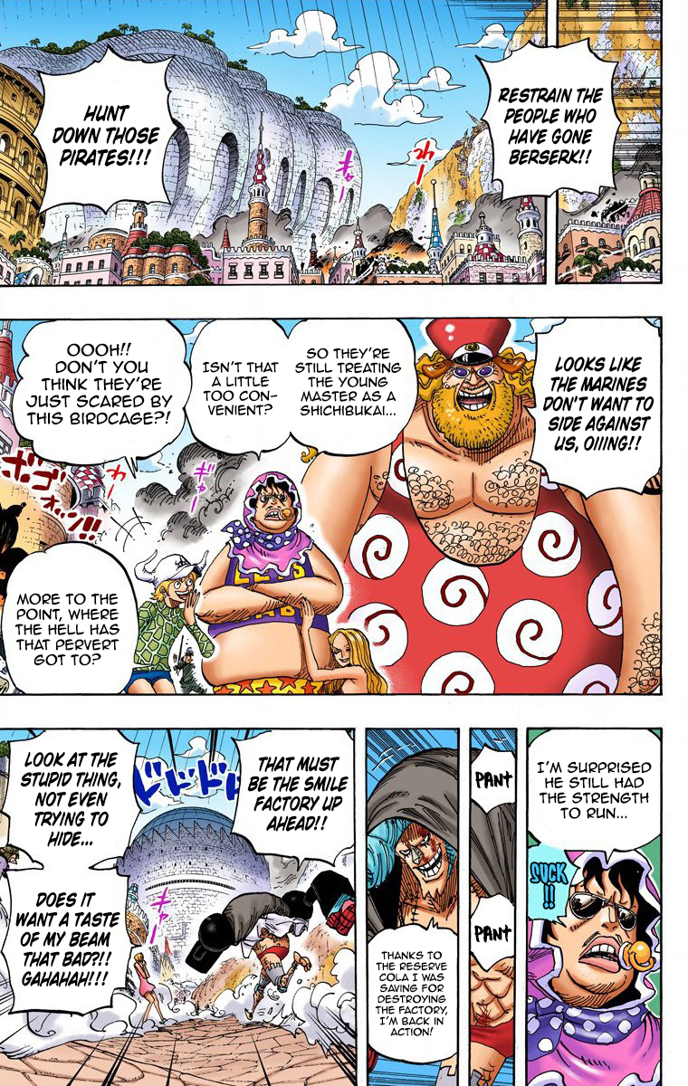 One Piece (Official Colored) Chapter 747 page 11 - 