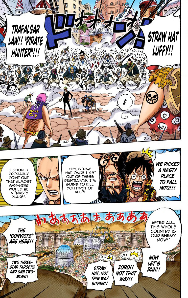 One Piece (Official Colored) Chapter 747 page 13 - 