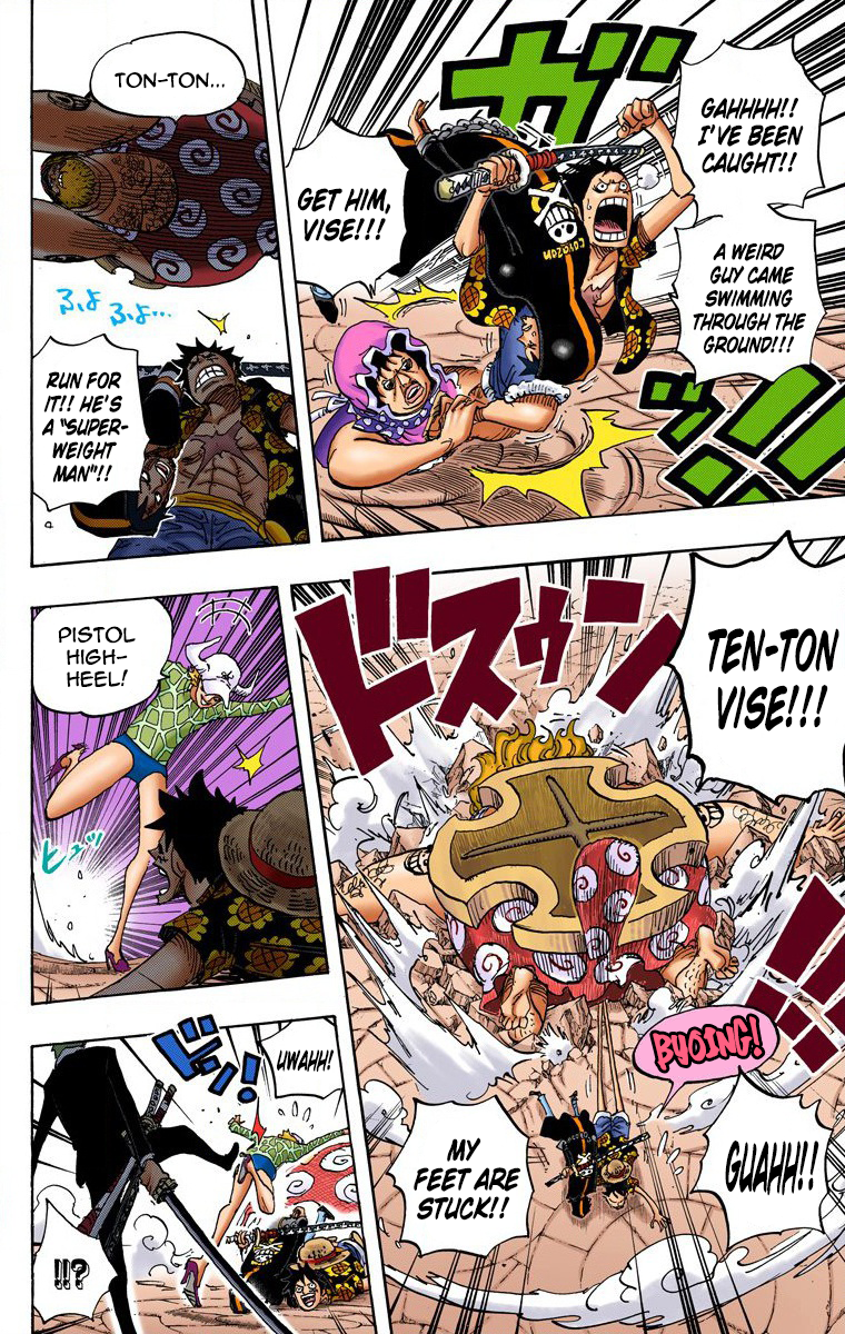 One Piece (Official Colored) Chapter 747 page 14 - 