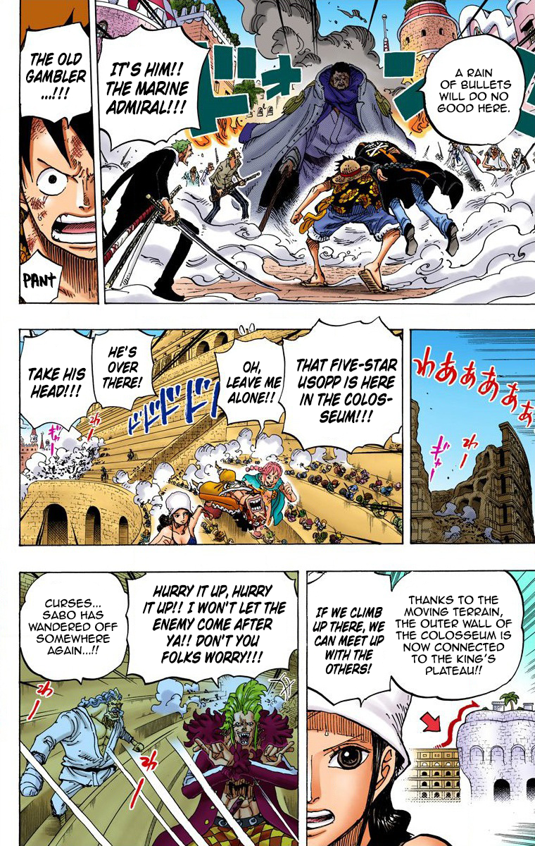 One Piece (Official Colored) Chapter 747 page 16 - 