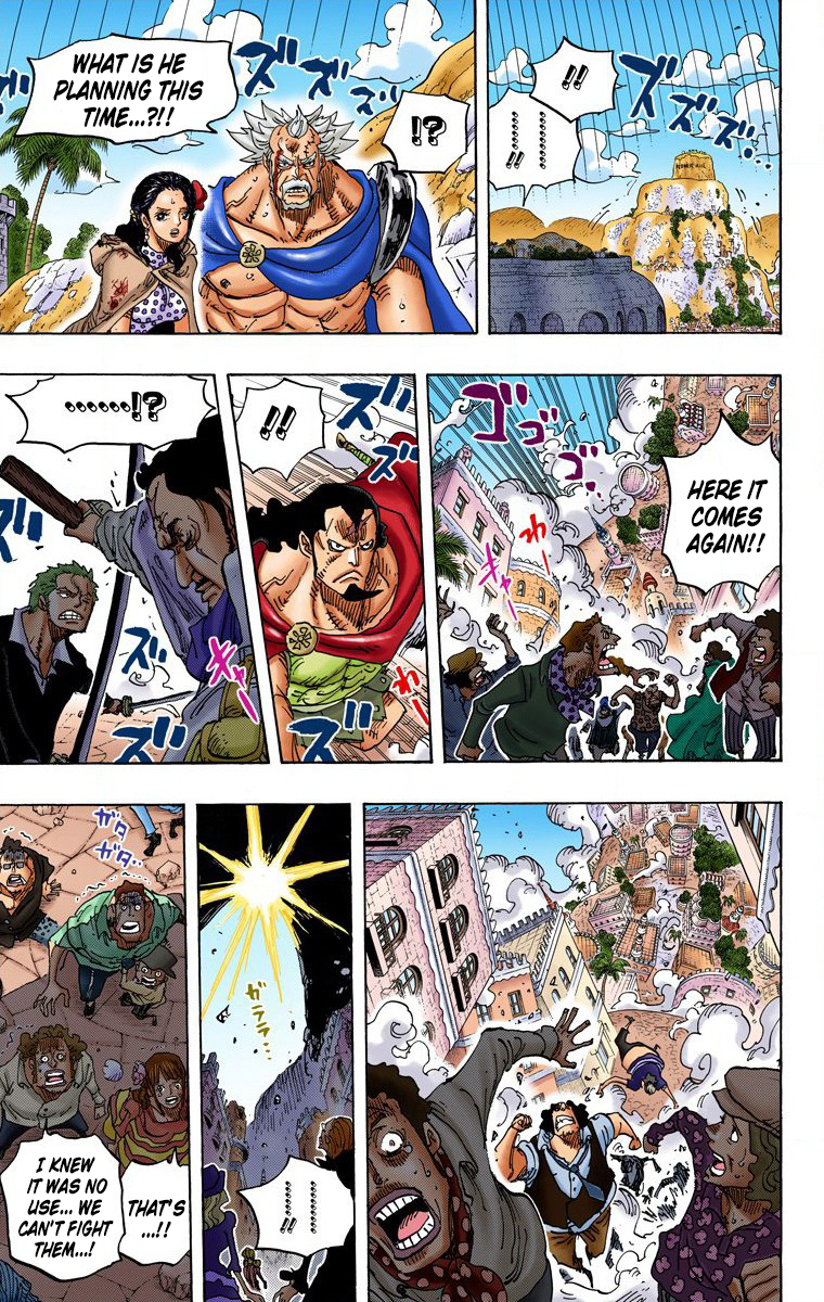 One Piece (Official Colored) Chapter 747 page 17 - 