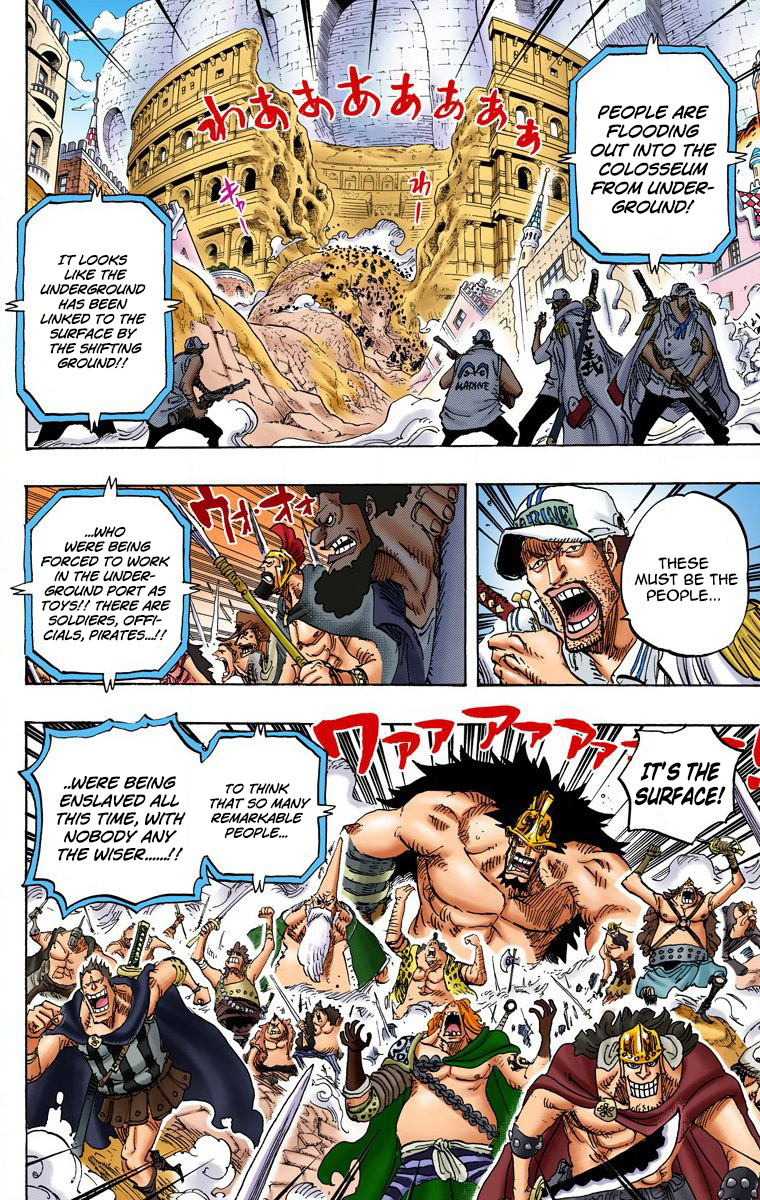 One Piece (Official Colored) Chapter 747 page 3 - 