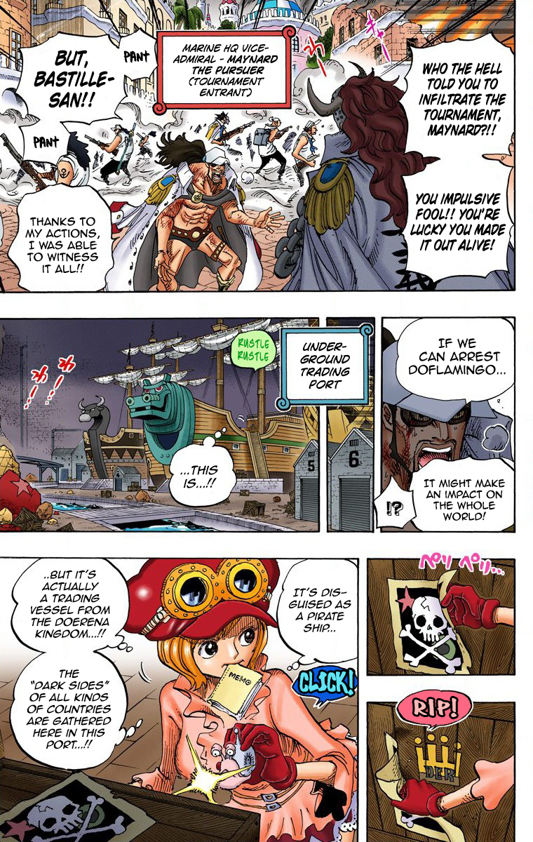 One Piece (Official Colored) Chapter 747 page 4 - 