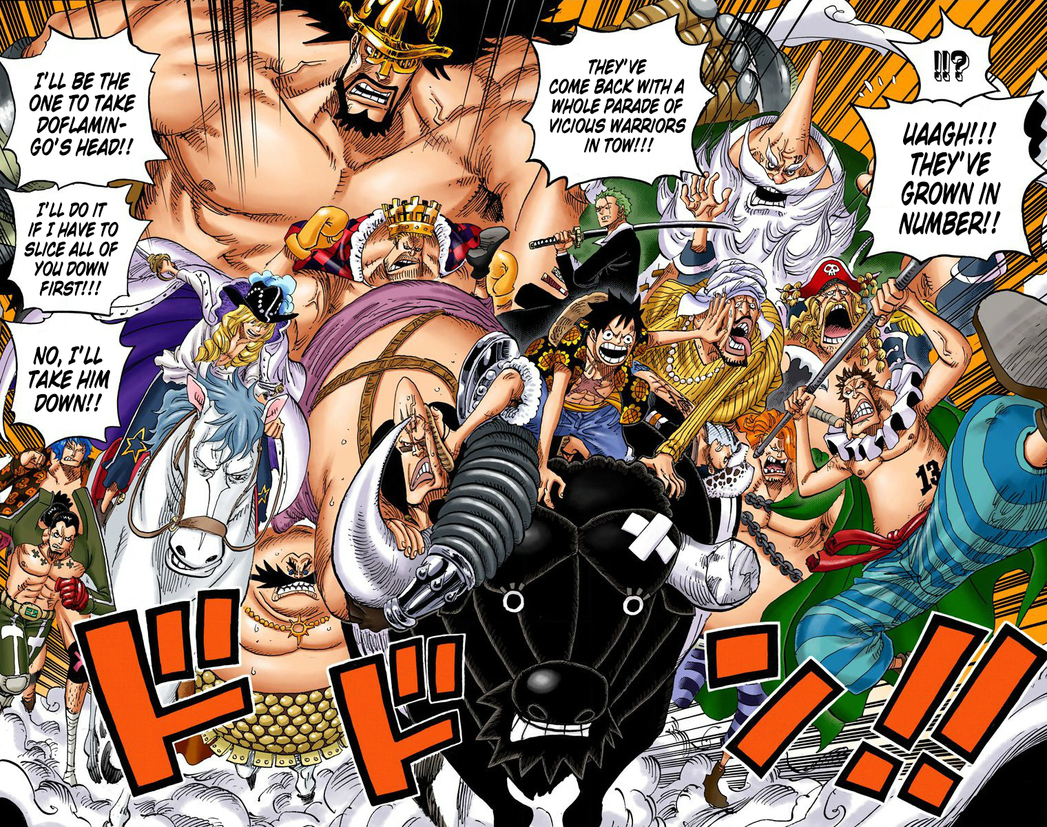 One Piece (Official Colored) Chapter 748 page 14 - 