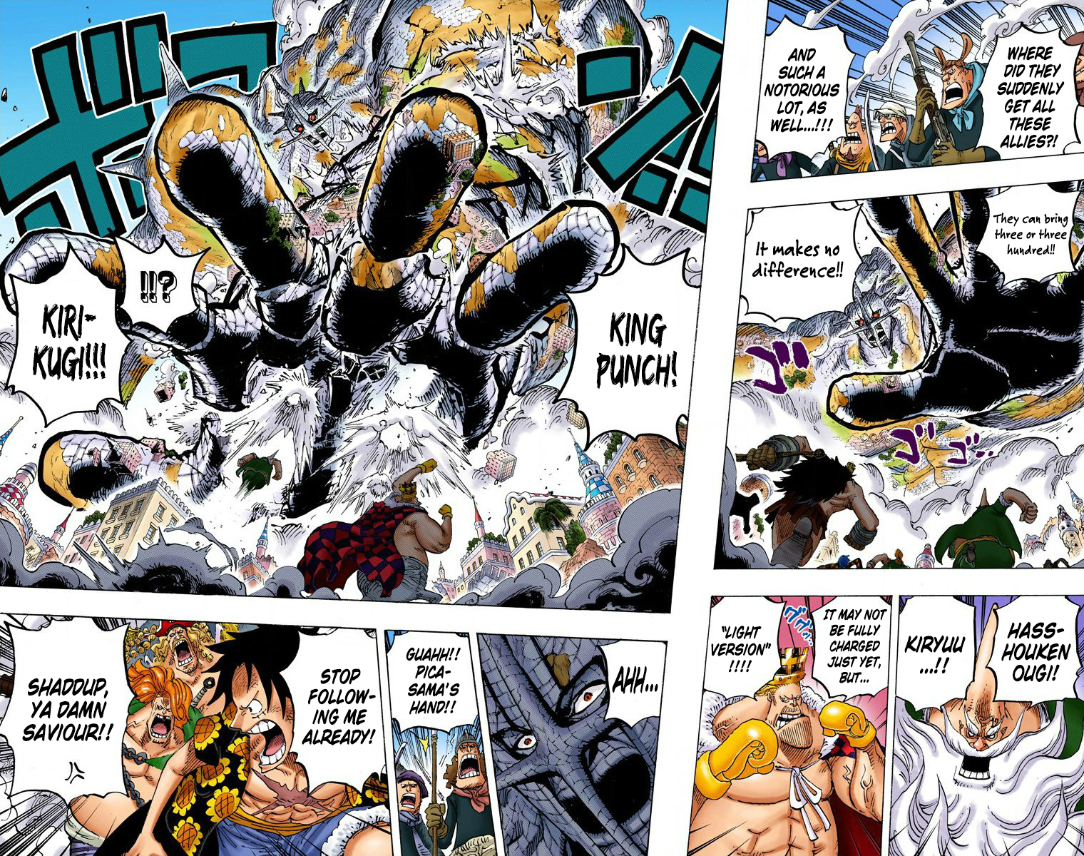 One Piece (Official Colored) Chapter 748 page 15 - 