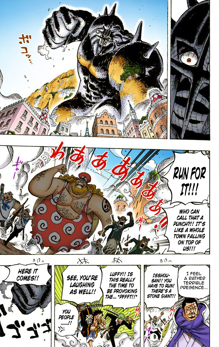 One Piece (Official Colored) Chapter 748 page 4 - 