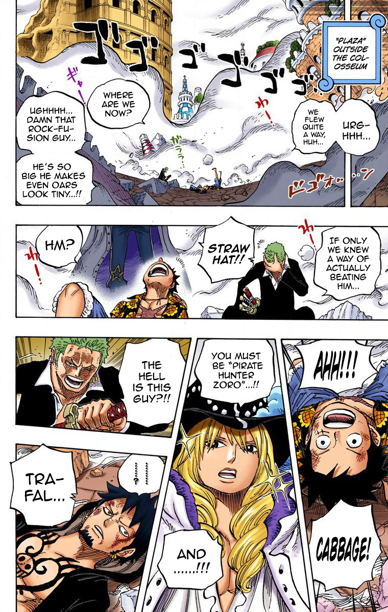 One Piece (Official Colored) Chapter 748 page 6 - 