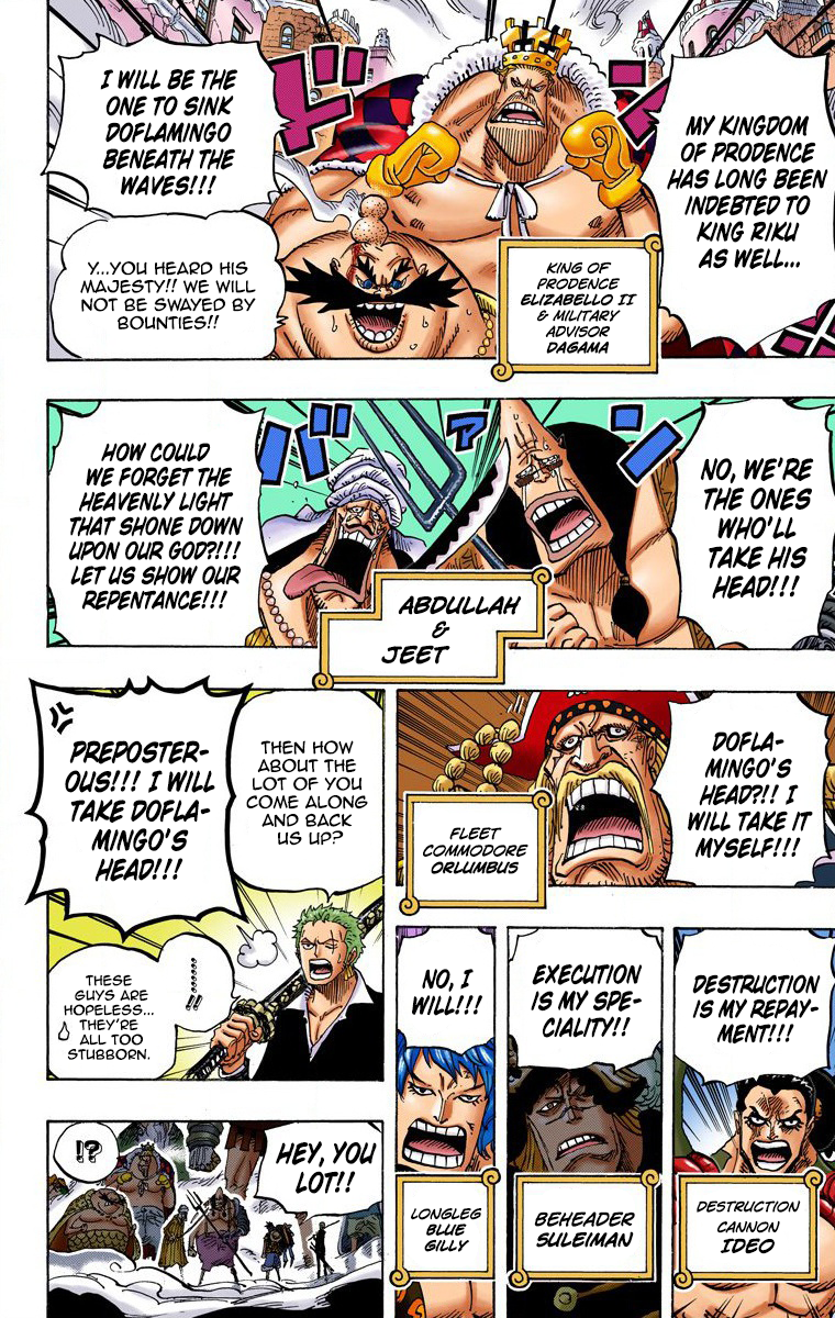 One Piece (Official Colored) Chapter 748 page 10 - 