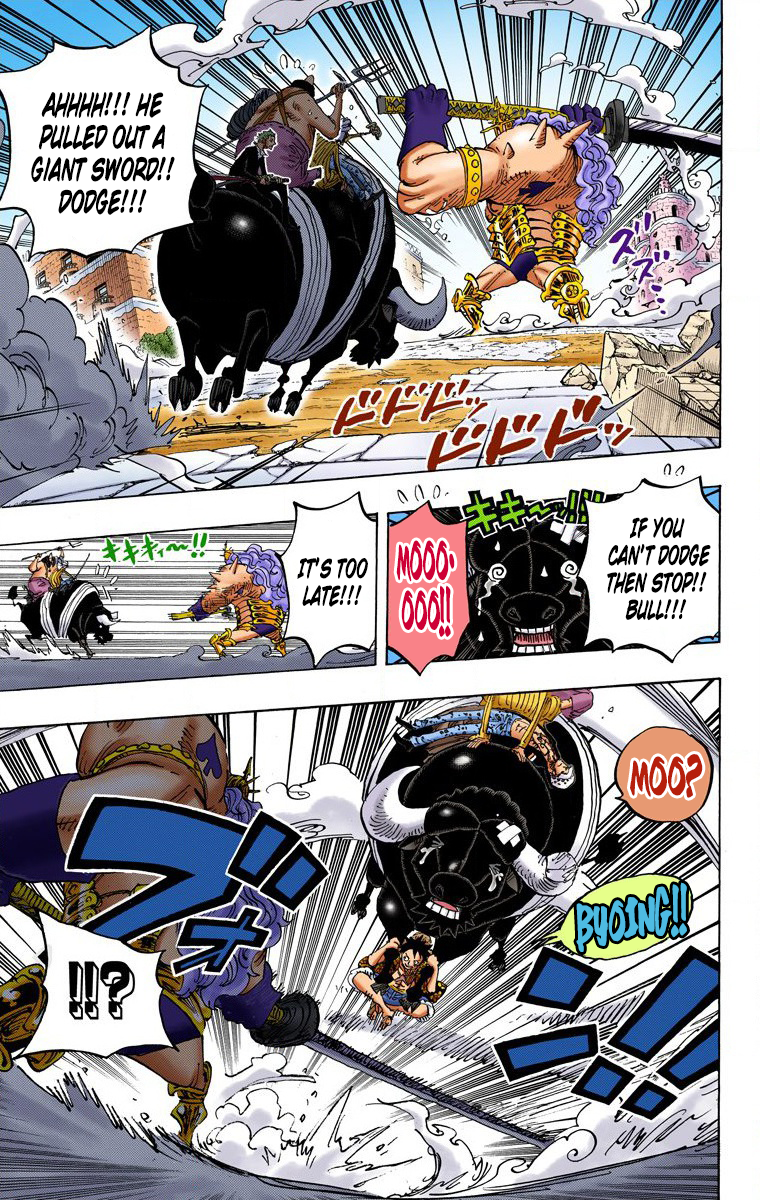 One Piece (Official Colored) Chapter 749 page 11 - 