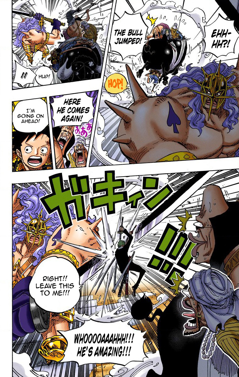 One Piece (Official Colored) Chapter 749 page 12 - 