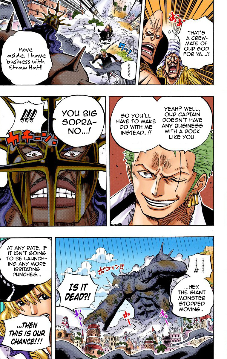 One Piece (Official Colored) Chapter 749 page 13 - 