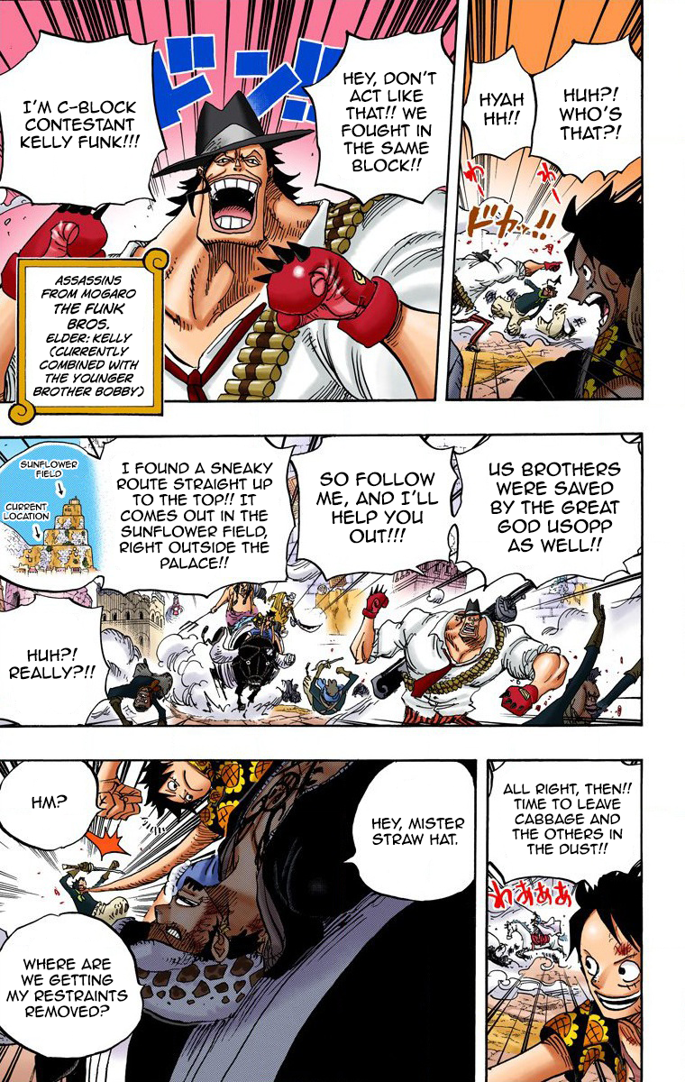 One Piece (Official Colored) Chapter 751 page 12 - 