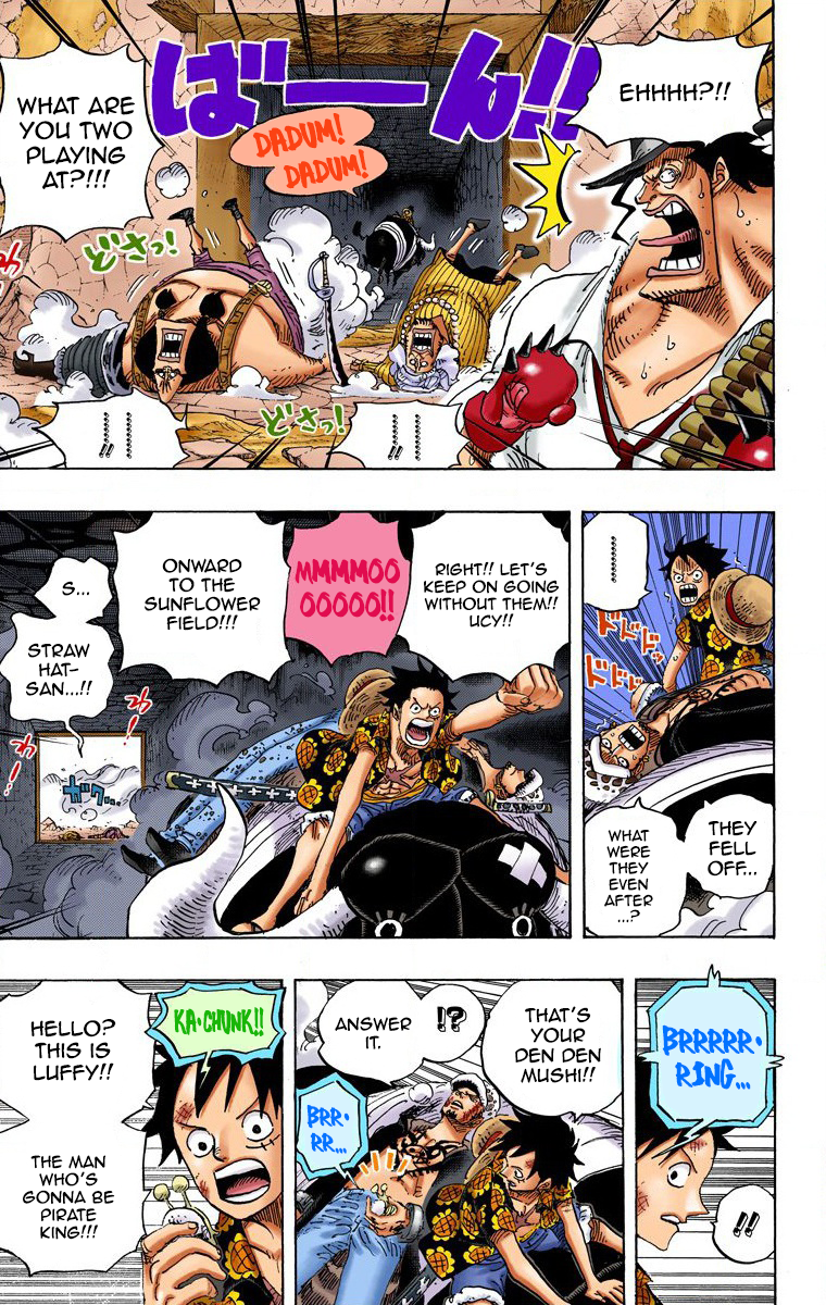 One Piece (Official Colored) Chapter 751 page 14 - 