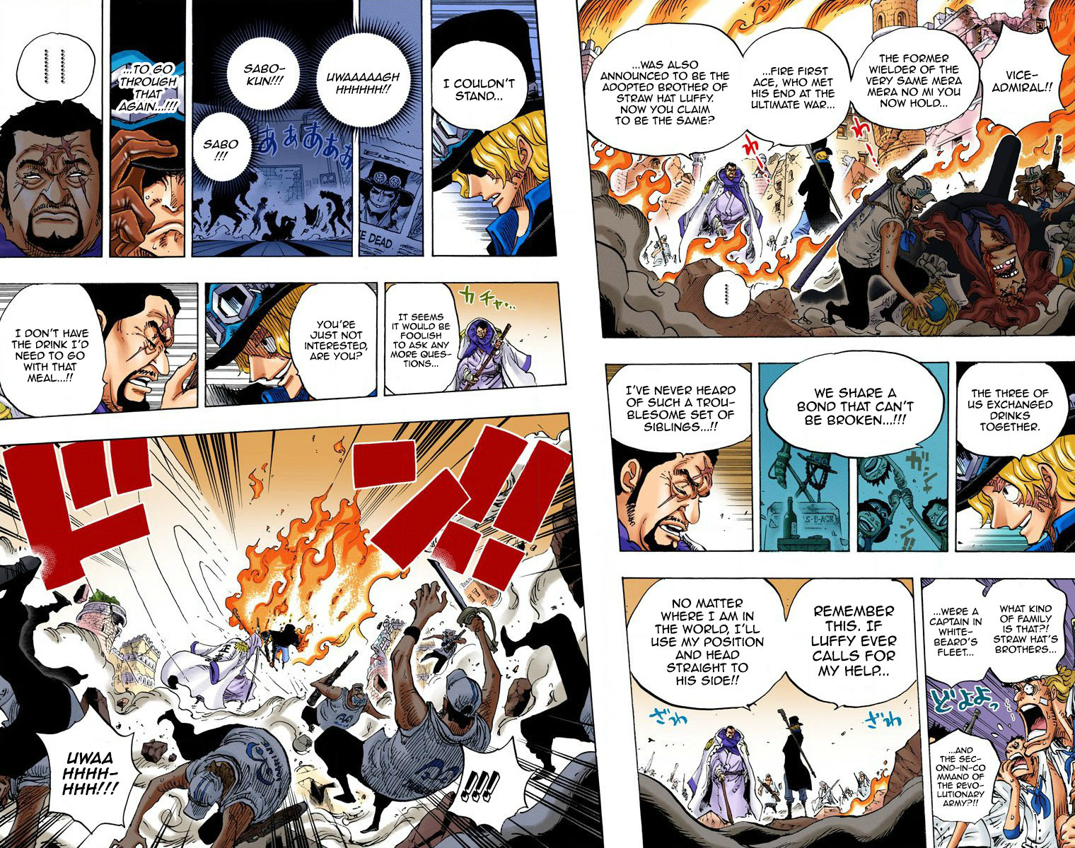 One Piece (Official Colored) Chapter 751 page 8 - 
