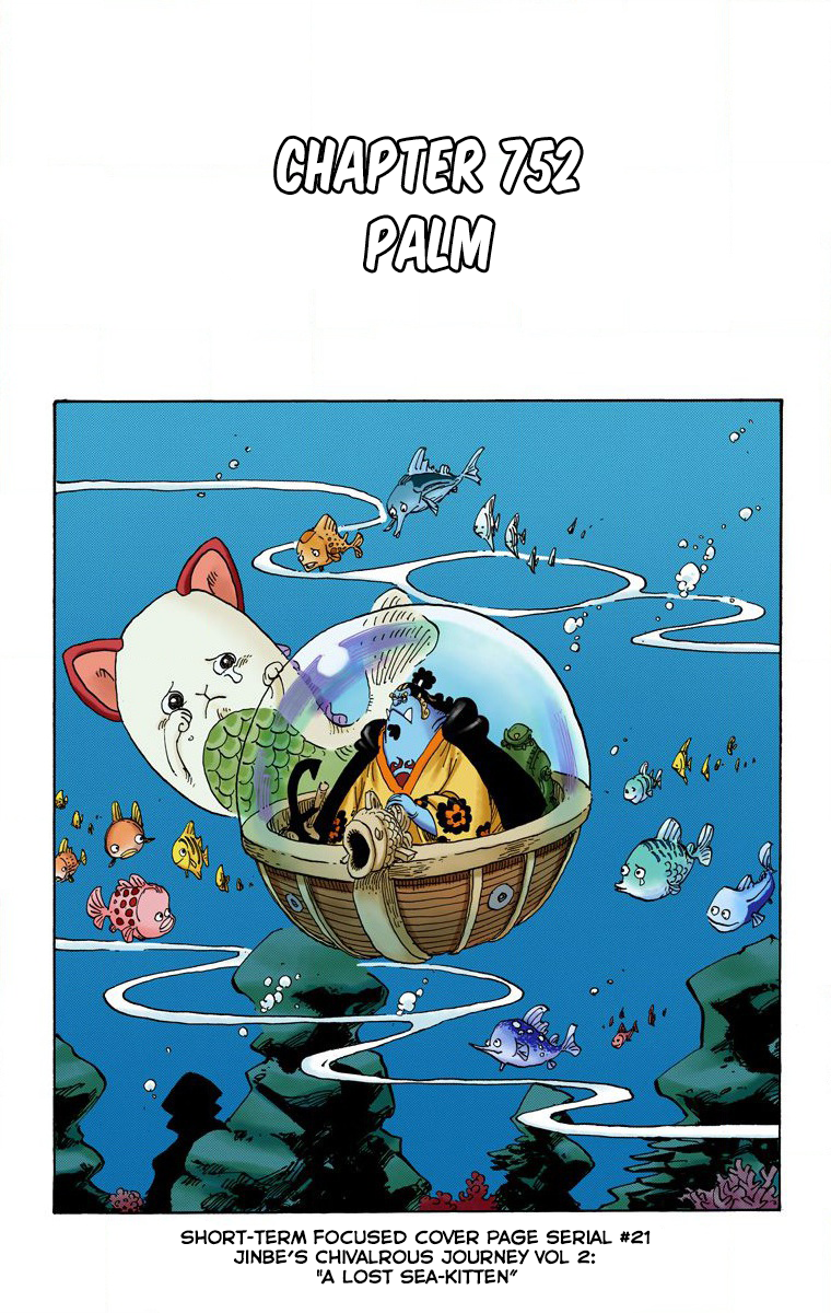 One Piece (Official Colored) Chapter 752 page 2 - 