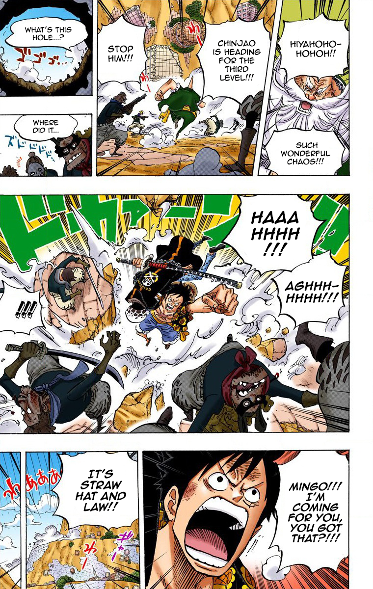 One Piece (Official Colored) Chapter 752 page 11 - 