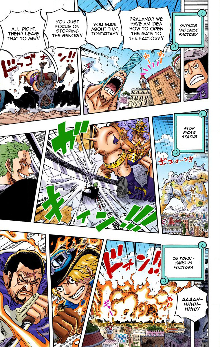 One Piece (Official Colored) Chapter 752 page 15 - 