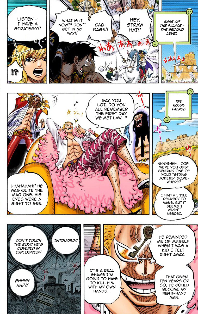 One Piece (Official Colored) Chapter 752 page 16 - 