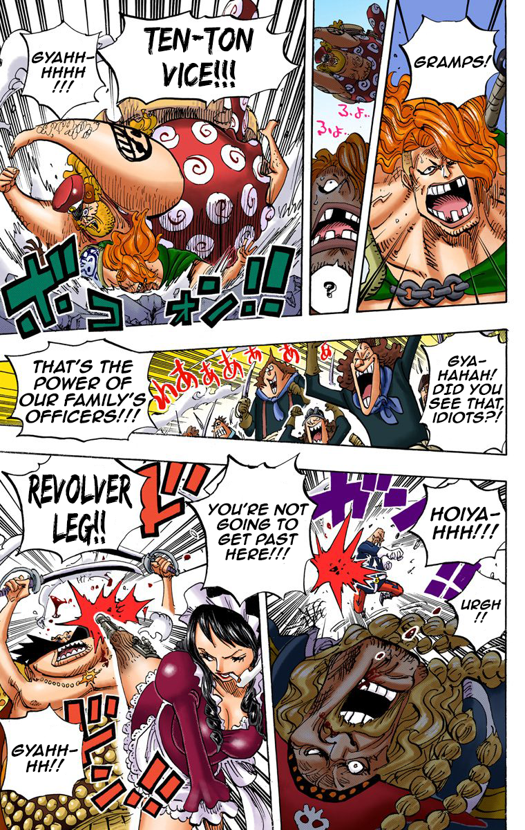 One Piece (Official Colored) Chapter 753 page 12 - 